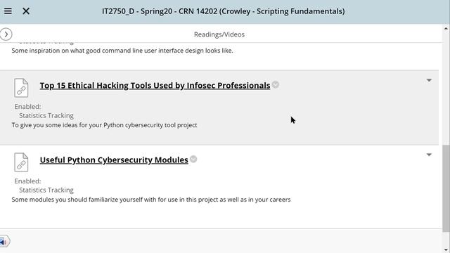 IT 2750 - Week 13 Overview & Final Project Initial Info смотреть онлайн