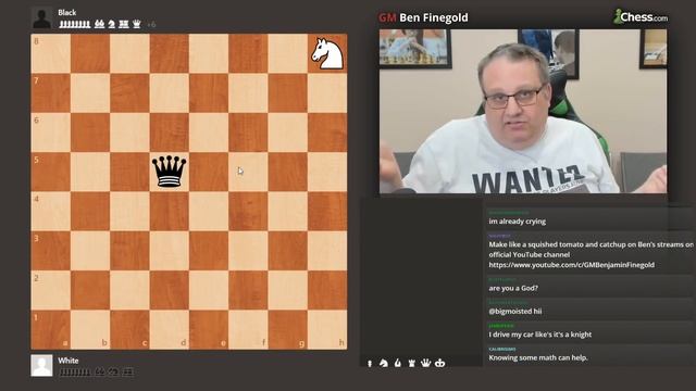 Ben Finegold: Master The Knight Moves Like Bob Seger with this Chess Puzzle смотреть онлайн