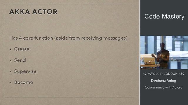 Concurrency with Actors смотреть онлайн