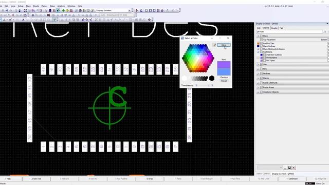 Создание посадочных мест в Cell Editor системы PADS Professional/Xpedition смотреть онлайн