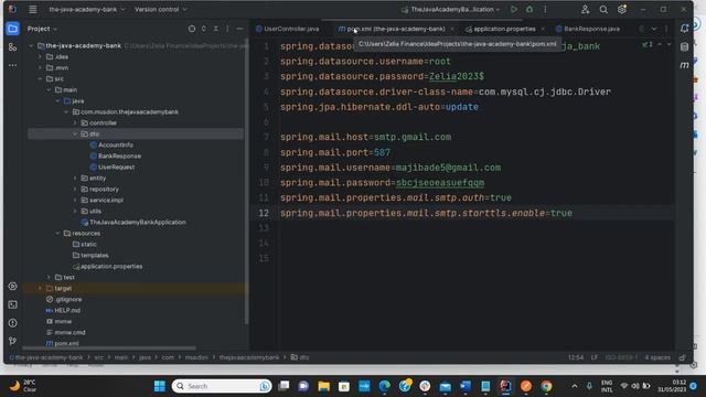 Sending Email Alerts Banking App - Building a Secure Banking Application Complete Tutorial - Part смотреть онлайн