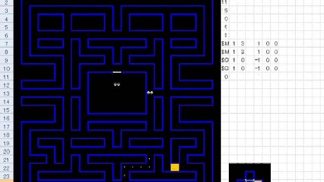 Excel PacMan Demo 1 смотреть онлайн