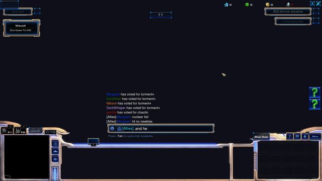 2K60FPS 🌌 Starcraft II 👾 #354 - Zombie World: Unity (old) - nuclear fail, chaotic! unbelievable смотреть онлайн