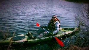 Каяк для рыбалки  Dave-pro, первый выход.