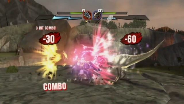 Combat of Giants: Dinosaurs Strike - Wii - Suchomimus vs. Allosaurus смотреть онлайн