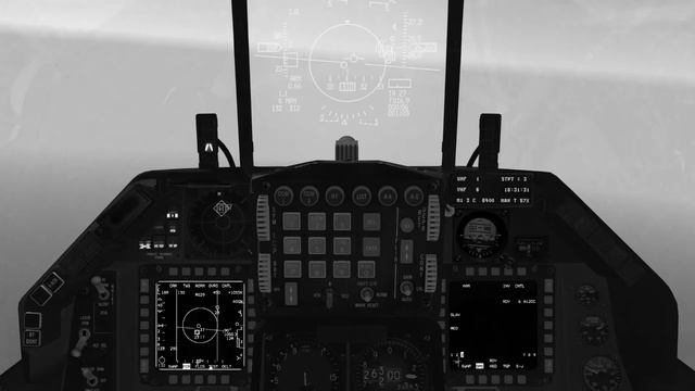 Falcon 4 BMS 4.33 Tutorial 15 using FCR in TWS mode смотреть онлайн