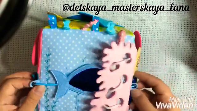 Развивающий кубик из фетра и хлопка своими руками /// Quiet cube смотреть онлайн