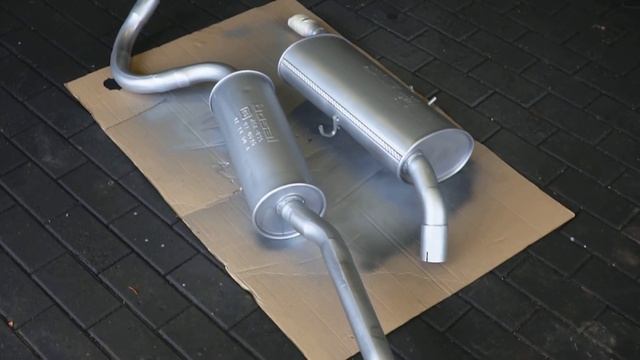 Replaced The Old Exhaust With The Cheapest New One - Volvo 960 смотреть онлайн