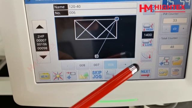 Как пользоваться швейный автомат HighTex MLK500 для пошива строп смотреть онлайн