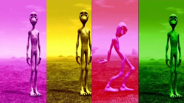 Alien dance VS Funny alien VS Dame tu cosita VS Funny alien dance VS Green alien dance VS Dance son