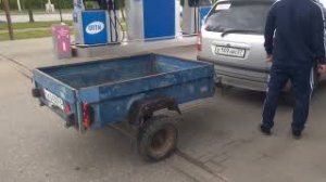 Теперь у нас есть прицеп малотонажник!) Заброшенная стройка.