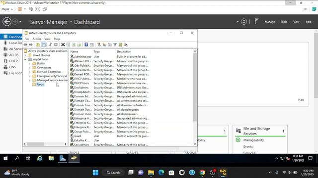Delete Users in Active Directory смотреть онлайн