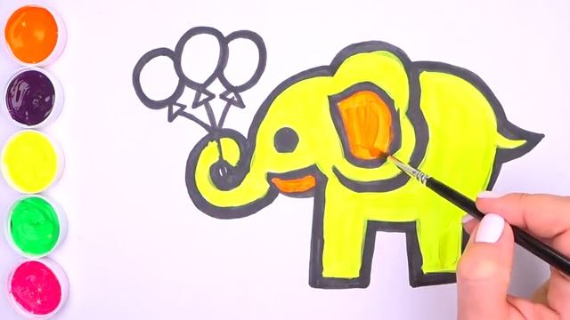 Animals Coloring For Kids  And Drawing For Toddlers Julia Toy Art