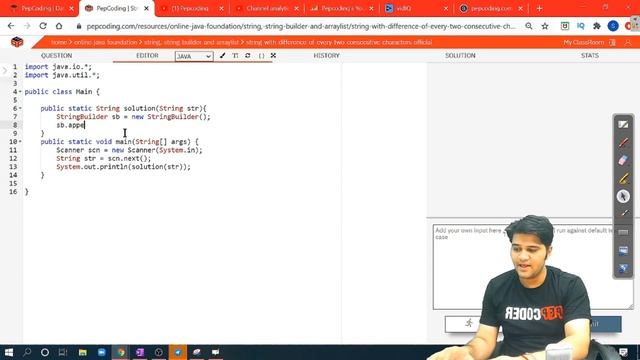 String with ASCII difference of characters | Explanation and Code in JAVA смотреть онлайн