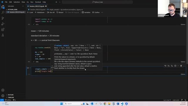 Simulating Sampling Distributions: A Python Tutorial for Data Science смотреть онлайн