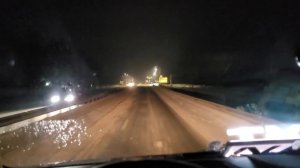 С Москвы в Ижевск. Снегопад. Грузоперевозки на Газоне Некст. Газон Некст