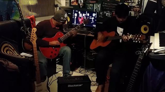 Jamming on C & Cm Pentatonic смотреть онлайн