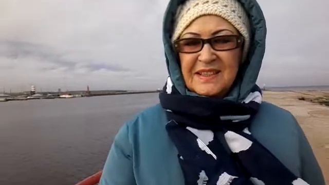 Прогулка по берегу Балтийского моря. Таллиннский залив. смотреть онлайн