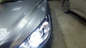 Mazda CX-5. BI-LED и линзы Bengal Tiger взамен штатного галогена.