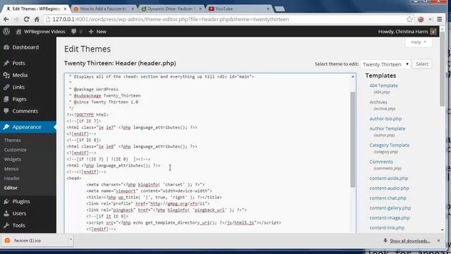 How to Add a Favicon to Your WordPress Blog смотреть онлайн