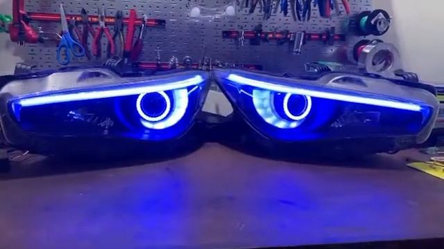 Infiniti Q50 Custom Headlights смотреть онлайн