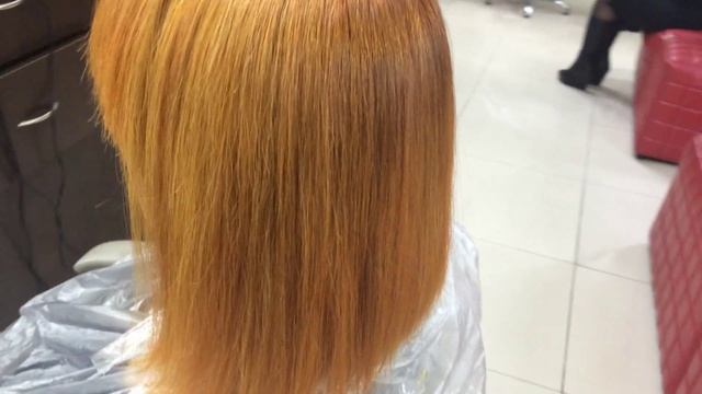 Роскошный рыжий цвет/ мастер класс/ колористика/ минск