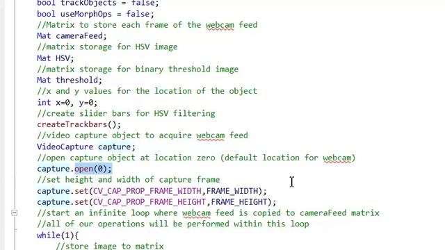 Tutorial: Real-Time Object Tracking Using OpenCV смотреть онлайн