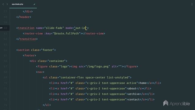 24 - Efectos de transición en Vue.js | Construyendo un SPA con Vue.js y Laravel смотреть онлайн