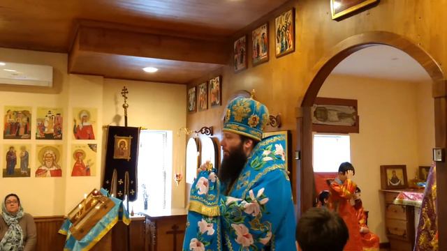 Николай, епископ Манхэттенский (РПЦЗ), 04/01/17, О Курской Коренной, ц. Жен Мироносиц смотреть онлайн