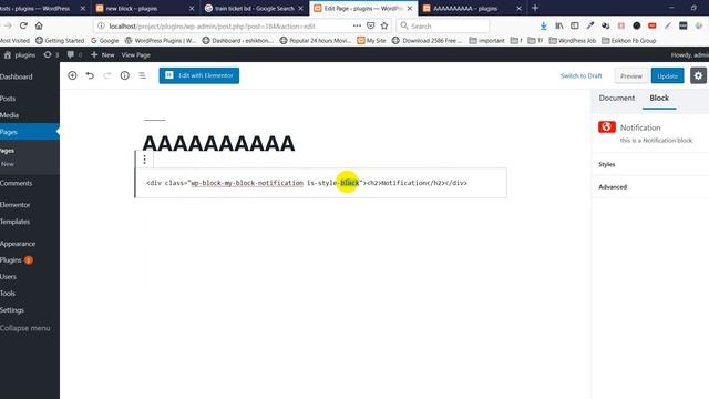 WordPress Premium Plugin Development Tutorials Bangla #120 Advance Block Developmnt (3) смотреть онлайн