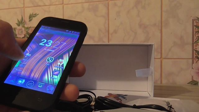 Texet TM-4172 / X-Start самый убогий обзор телефона на ютубе :))