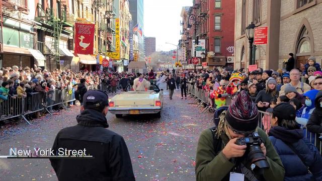 NYC Chinese New Year Parade & Festival Chinatown February 25 2024 смотреть онлайн