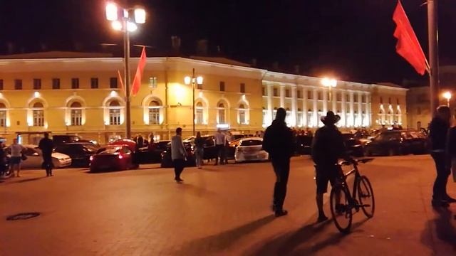 1:10. 12.05.18 Стрелка Васильевского острова ,уличная дискотека смотреть онлайн