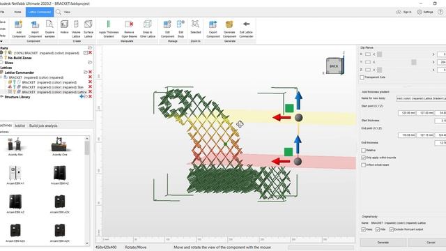 Autodesk Netfabb-Lattice Commander feature смотреть онлайн
