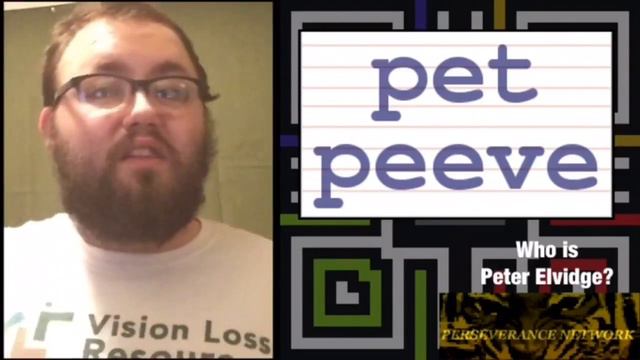 My Pet Peeve Who is Peter Elvidge смотреть онлайн