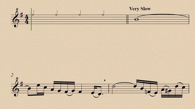 16. Air in G - J. S. Bach - Demo and Backing Track. смотреть онлайн