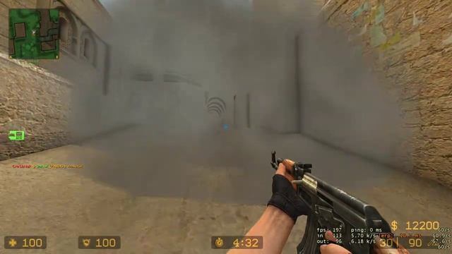 Counter strike Source - делают дым менее густым вблизи смотреть онлайн