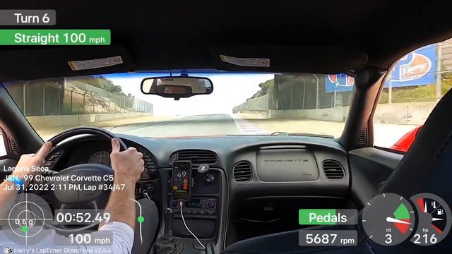 C5 Corvette at Laguna Seca (July 2022) смотреть онлайн