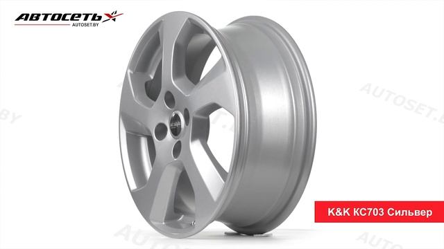 Обзор литого диска K&K КС703 Сильвер ● Автосеть ● смотреть онлайн
