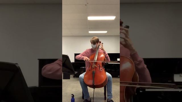 Henry Say plays Debussy Cello Sonata, mov. 1 смотреть онлайн