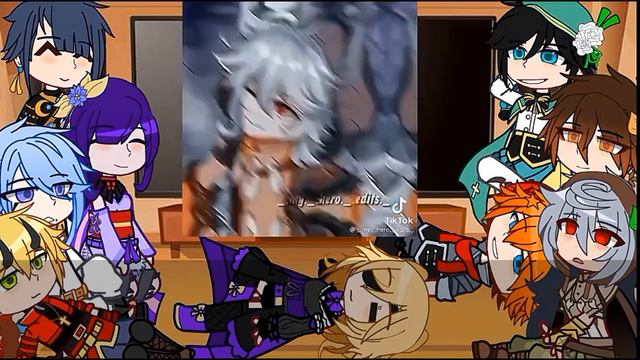 реакция персонажей Геншина на самих себя|2/5|💧Син цю/Рэйзор|⚡ смотреть онлайн