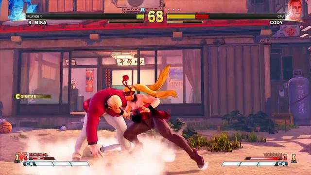 STREET FIGHTER V R Mika vs Cody смотреть онлайн