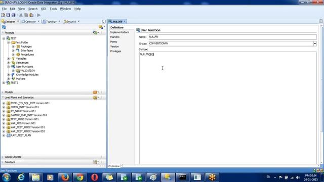 Oracle Data Integrator Video Tutorials for User Functions смотреть онлайн