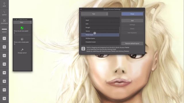 [CLIP STUDIO PAINT] Sketching in a full-screen смотреть онлайн