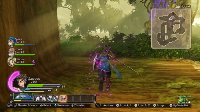 Dragon Quest Heroes Прохождение #15 - Yggdrasil and Velasco смотреть онлайн