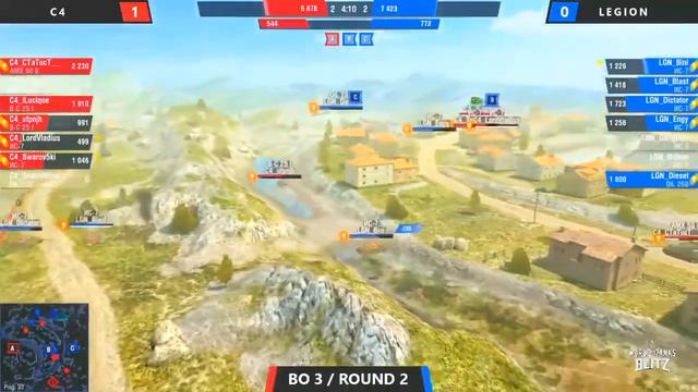 С4 (СНГ) против Легиона (Европа). Раунды 1-2. Турнир Blitz Twister Cup. смотреть онлайн