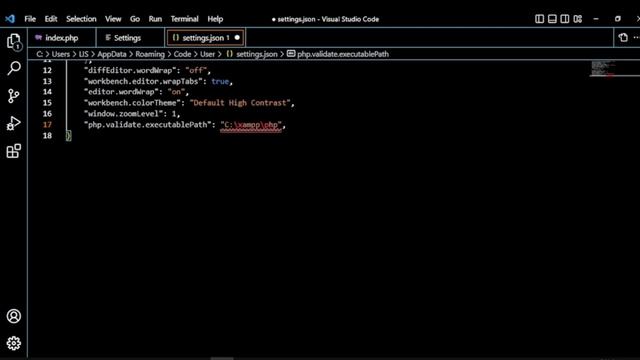 PHP executable. use the setting 'php.validate.executablepath' to configure the php executable. смотреть онлайн