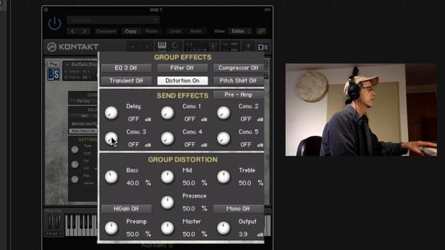 Buffalo Drum V2 Hits for Kontakt - BOLDER Sounds смотреть онлайн