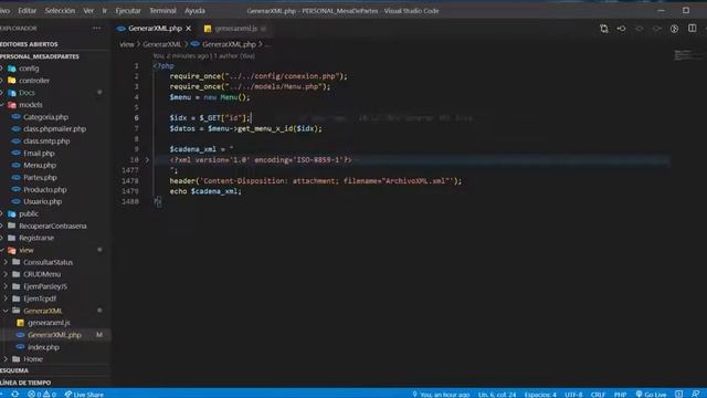 Generar Reporte XML Excel con PHP смотреть онлайн