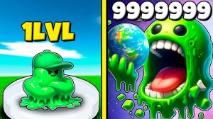 Я СТАЛ СЛАЙМОМ И НАЧАЛ ПОГЛАЩАТЬ ВСЕ НА СВОЕМ ПУТИ В Get Big Simulator